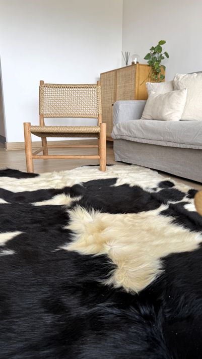Alfombra Cuero de vaca Holando Argentina #1-3