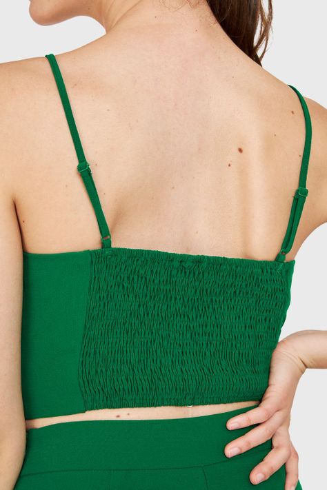 Crop Top Verde Nicopoly-5
