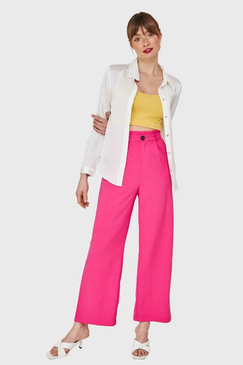 Blusa Camisera Tipo Satín Blanco Nicopoly-1