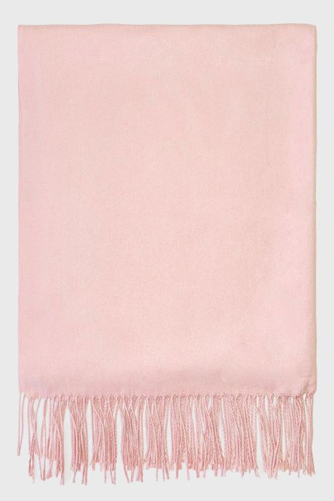 Bufanda Suave Rosado Claro Nicopoly-1