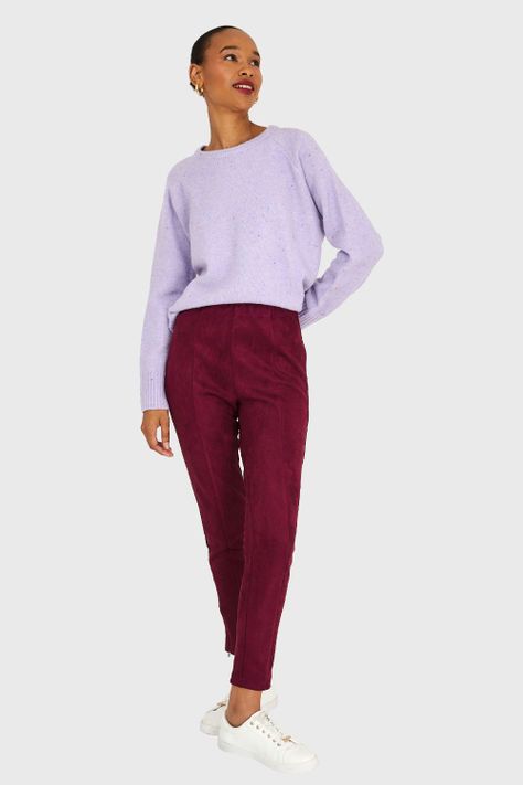 Sweater Manga Raglán Lila Nicopoly-1
