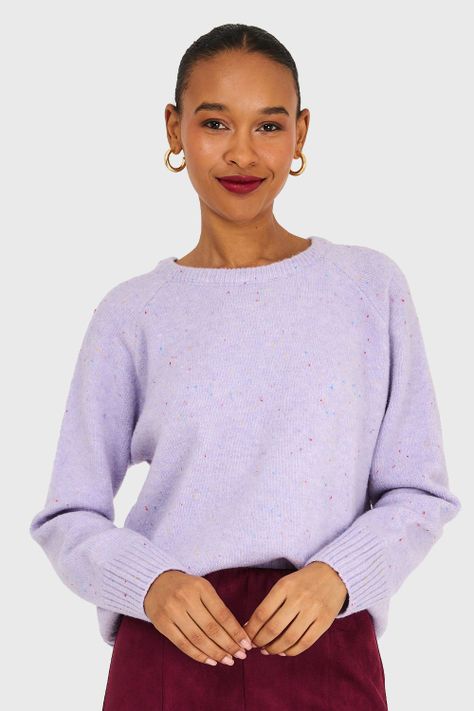 Sweater Manga Raglán Lila Nicopoly-4