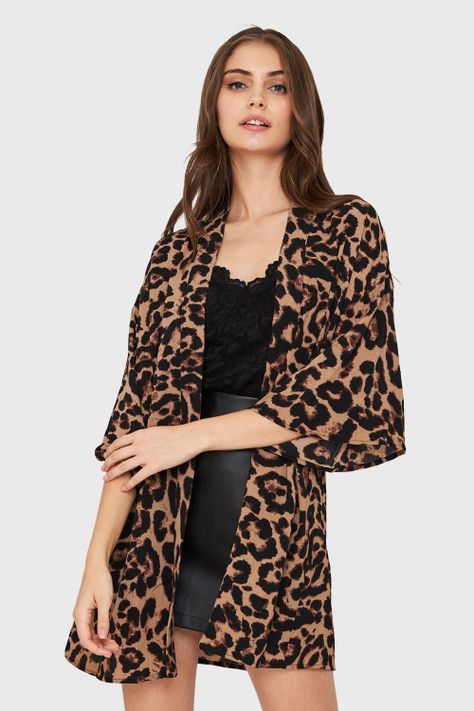 Kimono Animal Print Café Nicopoly-0
