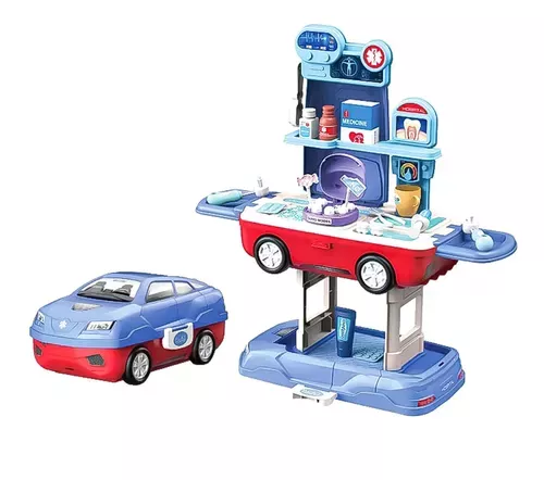 Juguete Consulta Dentista Para Niños Auto 2 En 1-0