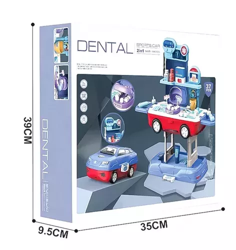 Juguete Consulta Dentista Para Niños Auto 2 En 1-3