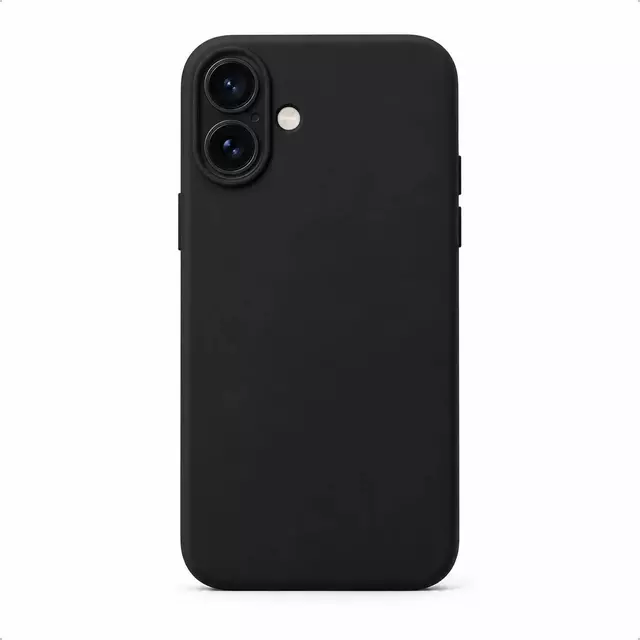 Carcasa Funda Silicona para iPhone 16 Plus con Interior de Microfibra