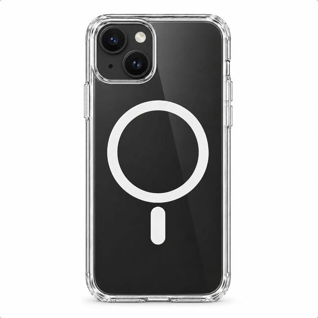 Carcasa Funda Transparente Magnética para iPhone 14 Antigolpes Compatible con MagSafe
