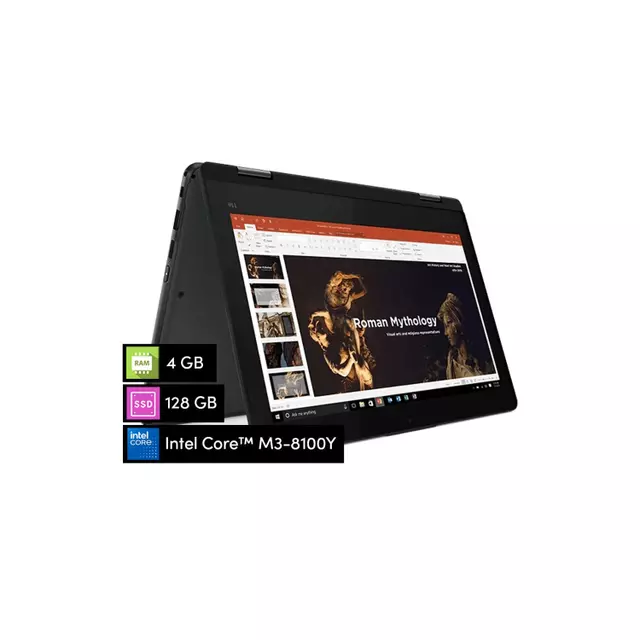 Notebook X360 Lenovo ThinkPad Yoga Core M3 4GB 128GB SSD 11 6 HD T ctil W11Pro