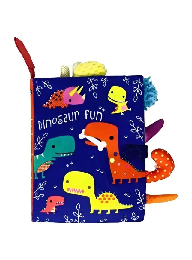 Libro Sensorial de Tela para Bebés Estimulación Temprana Dinosaurios a $9.990