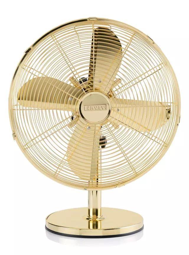 Ventilador de Sobremesa Thomas 16'' 50W TH-16DM Dorado