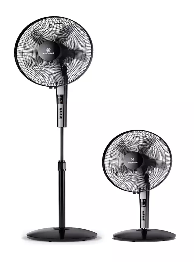 Ventilador Mademsa 2 En 1 Pedestal Y Mesa + Control Remoto