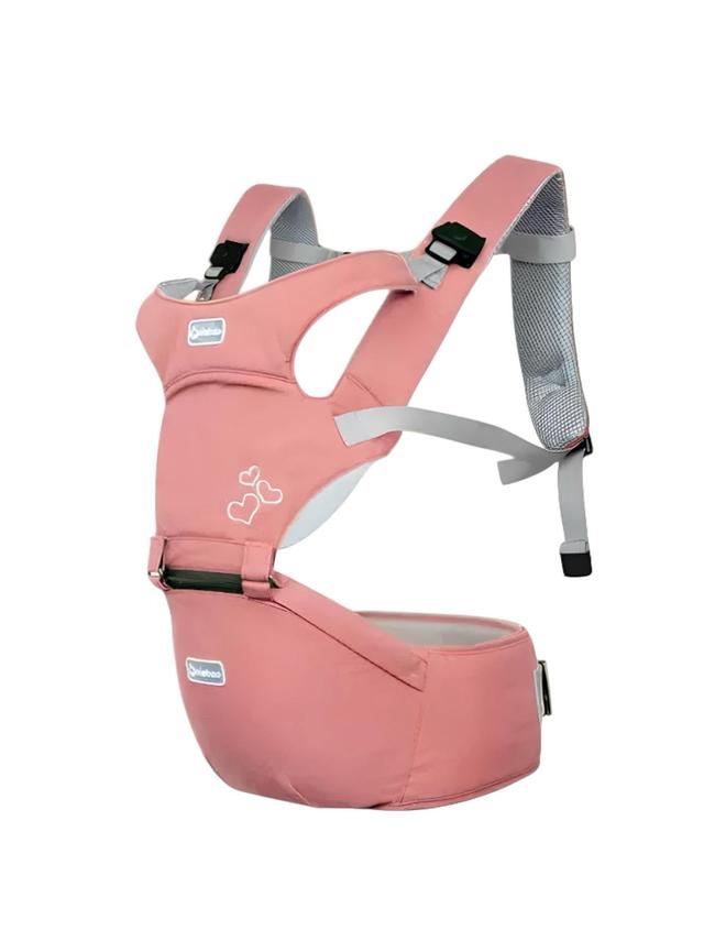 Portabebé Ergonomico 0-3 Años Sonet Rosado LuBabycas a $16.990