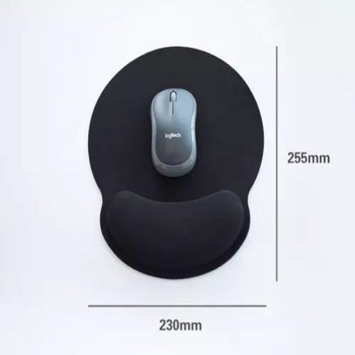 Reposa Muñecas Para Teclado + Mouse Pad Con Apoya Muñeca color Negro ...