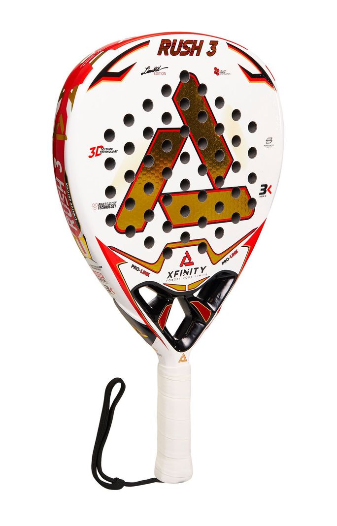 PALA PADEL XFINITY RUSH3 3K INCLUYE ESTUCHE-1