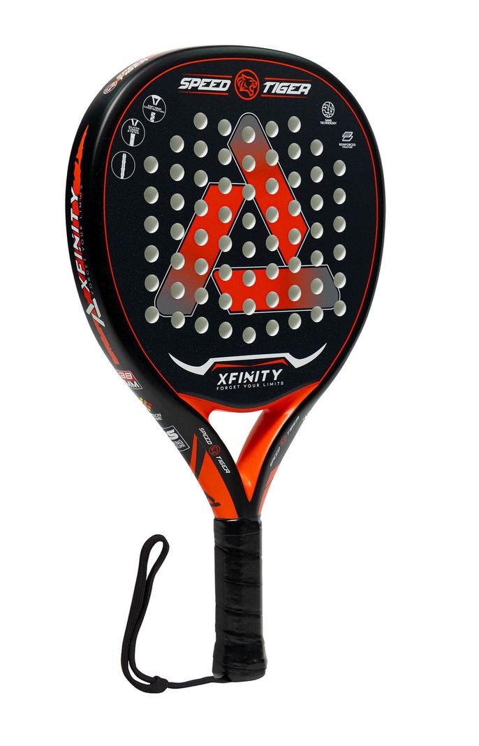 PALA PADEL XFINITY SPEED TIGER INCLUYE ESTUCHE-1