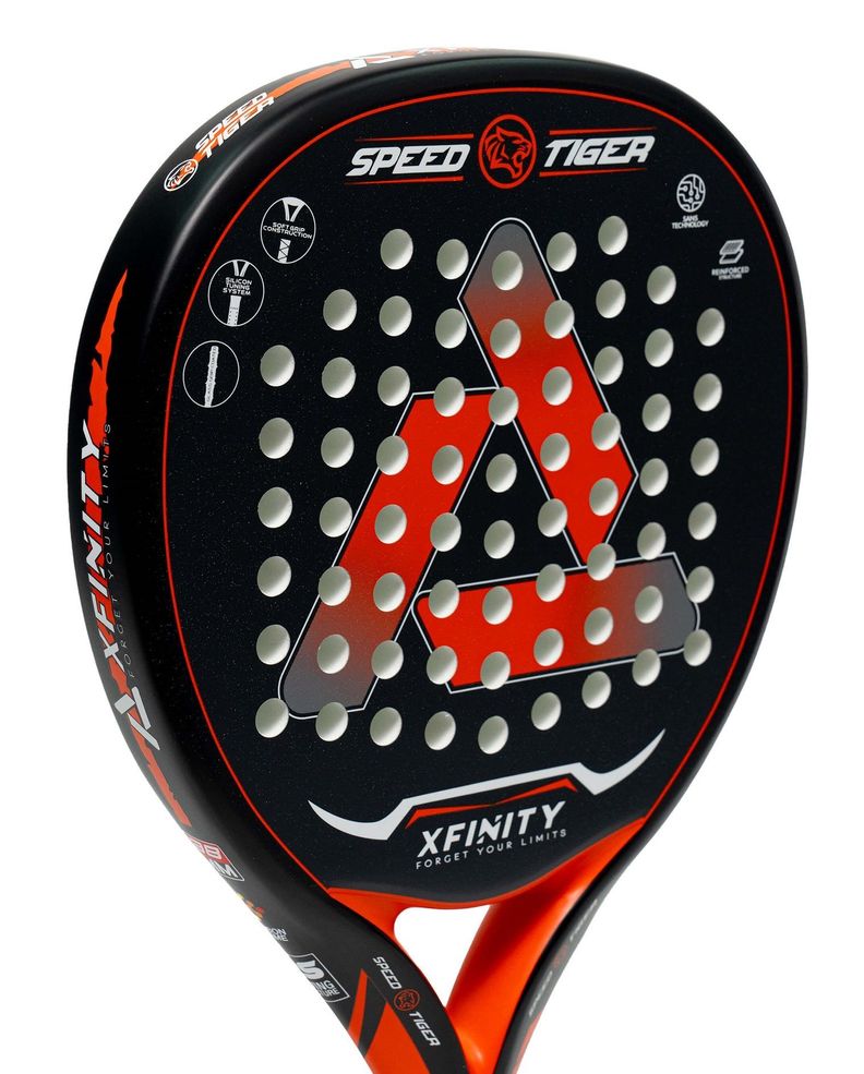 PALA PADEL XFINITY SPEED TIGER INCLUYE ESTUCHE-4