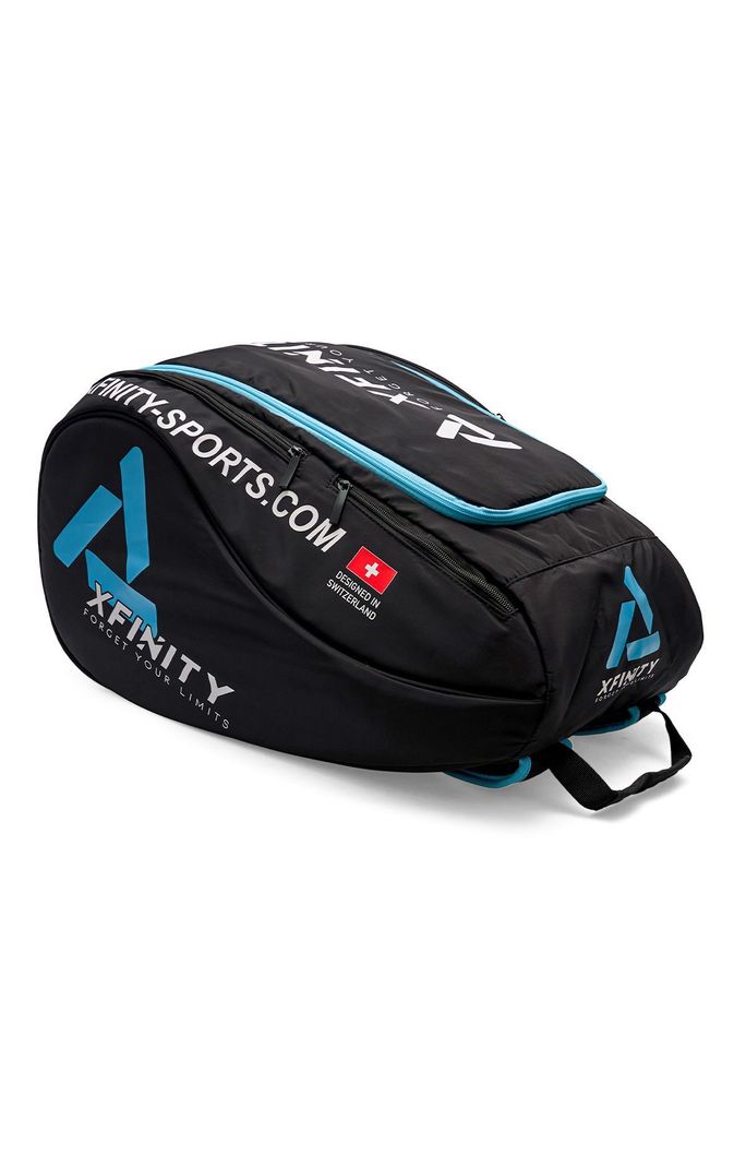 BOLSO PADEL XFINITY CON BOLSILLOS THERMO TECH - Azul-1