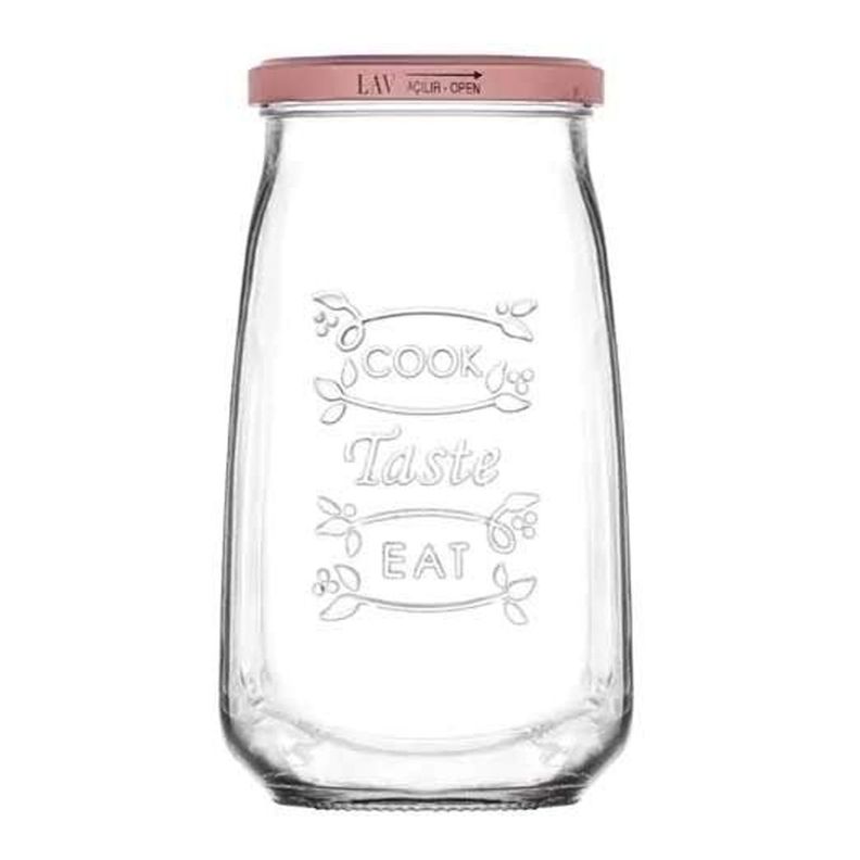 Frasco Vidrio Tasty 1050ml Set 3 pcs -0