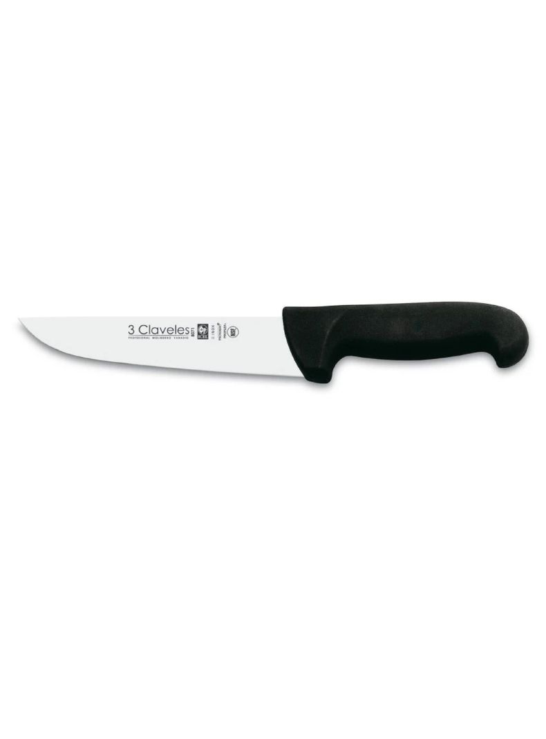 Cuchillo Carnicero 20 cm Negro -0