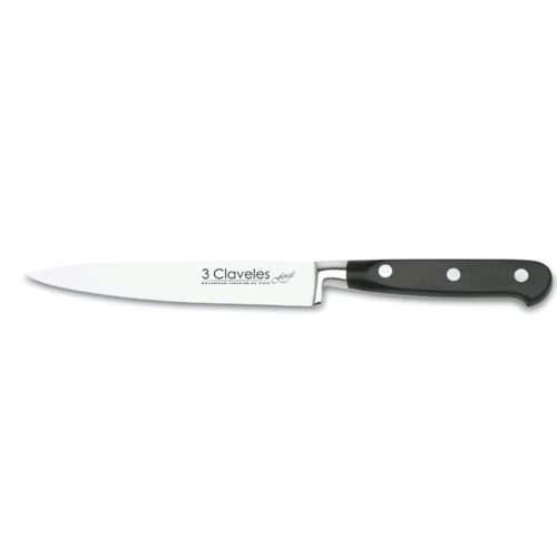 Cuchillo Forjado Fileteador 15 cm Negro 0
