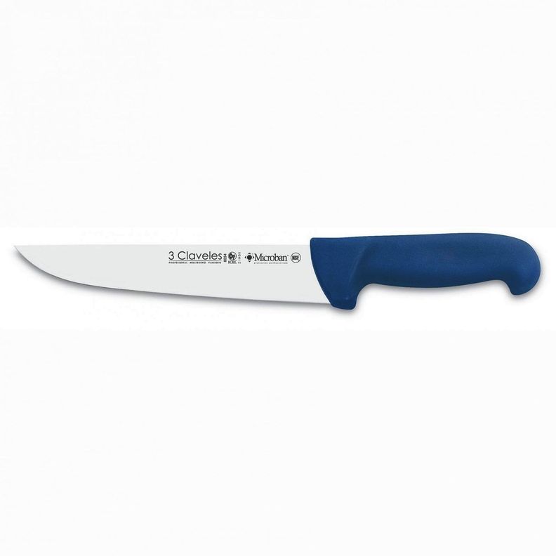 Cuchillo Carnicero 24 cm Azul -0