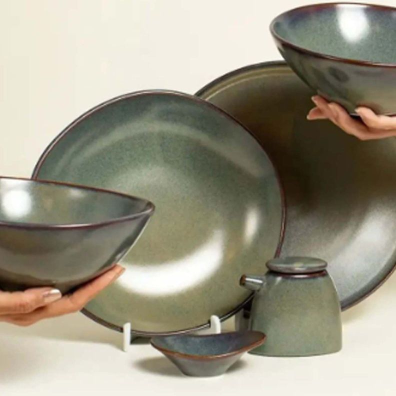 Plato porcelana Gloire 23cm Set 6 unidades-1