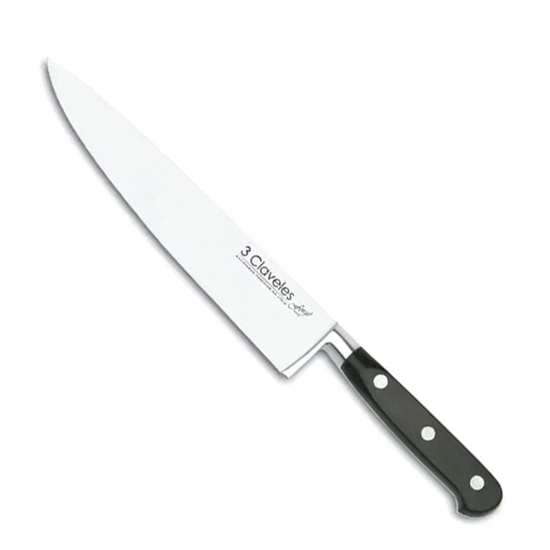 Cuchillo De Cocina Forjado 25 cm Negro