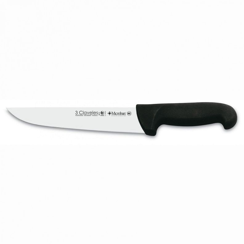 Cuchillo Carnicero 24 cm Negro -0
