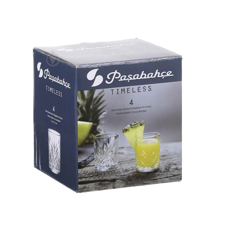 Set 4 Pcs Vaso Licor 60 Ml Timeless-1
