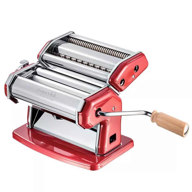 Maquina para pastas manual roja-0