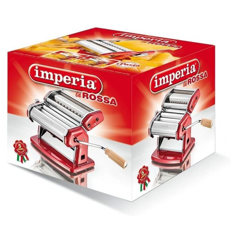 Maquina para pastas manual roja-1