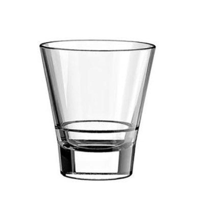 Set 12 Pcs Vaso bajo Novara Transparente