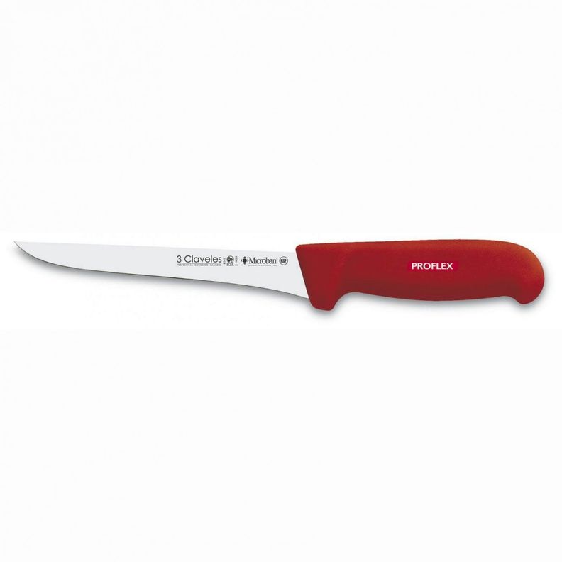 Cuchillo Deshuesador 15 cm Rojo -0
