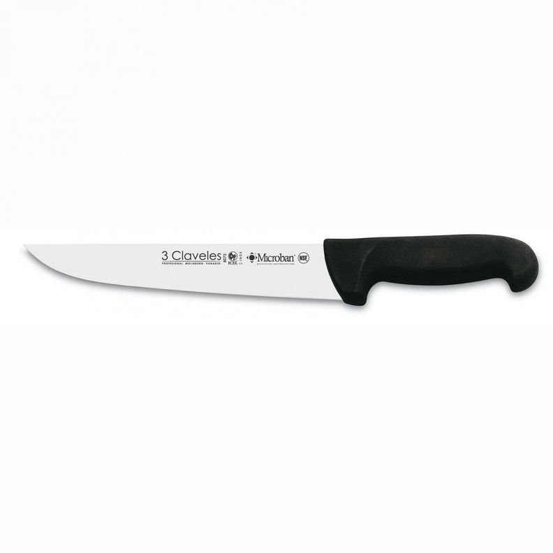 Cuchillo Carnicero 24 cm Negro -0