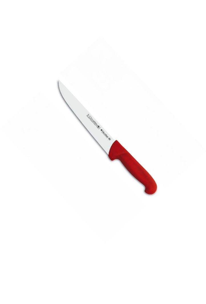 Cuchillo Carnicero 24 cm Rojo-1
