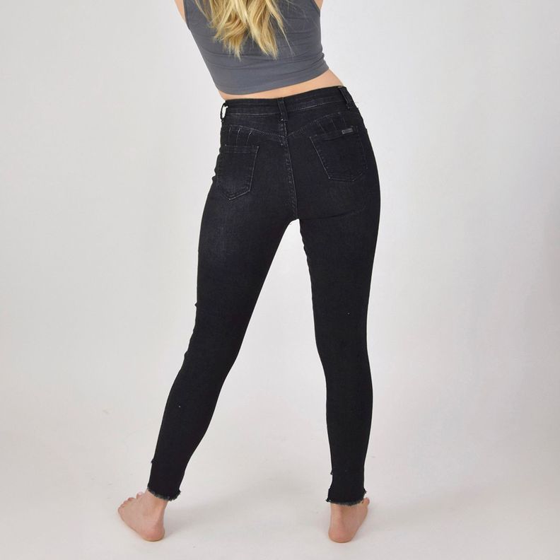 Jeans De Mujer Destroyed-1
