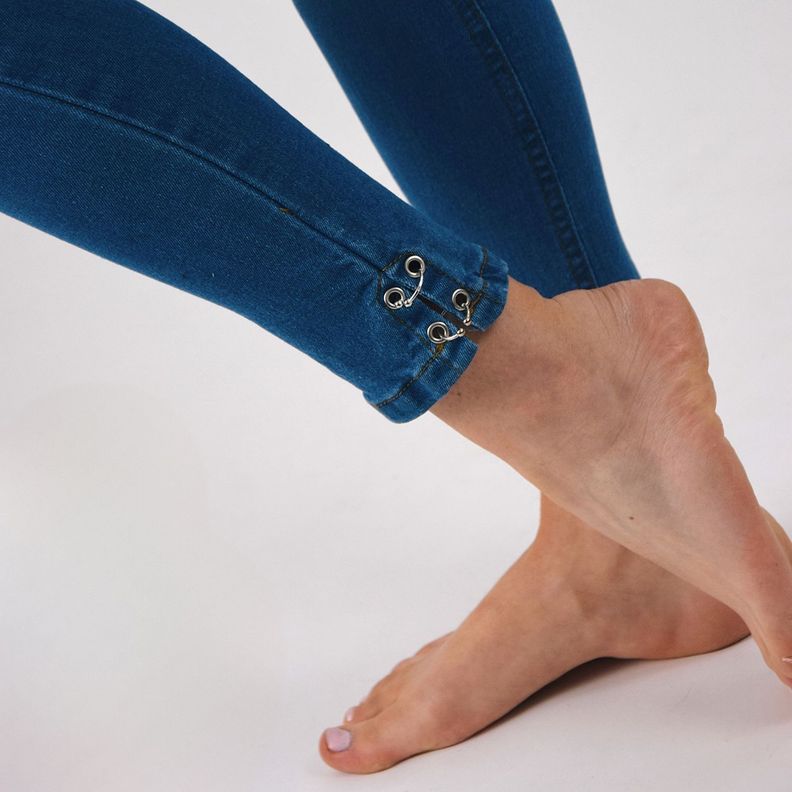 Jeans De Mujer Elasticado Skinny-1