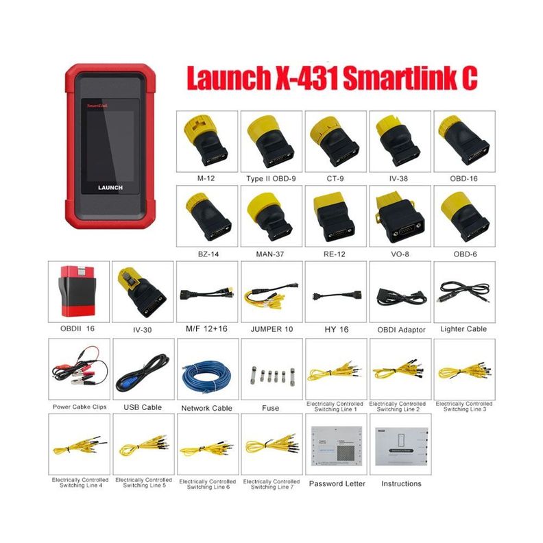 Módulo Launch X431 para Camiones Smartlink C (24V)-2