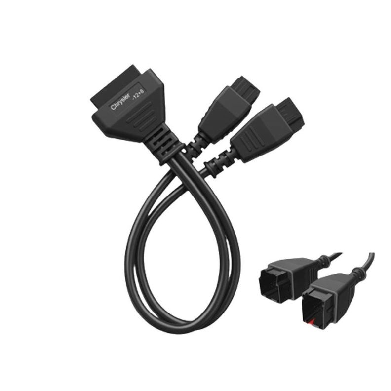 Adaptador OBD2 12 + 8 pines (Fiat, Chrysler, Dodge)-0