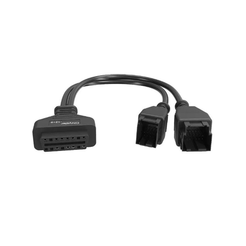 Adaptador OBD2 12 + 8 pines (Fiat, Chrysler, Dodge)-2