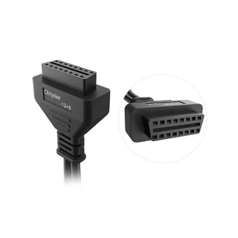 Adaptador OBD2 12 + 8 pines (Fiat, Chrysler, Dodge)-3