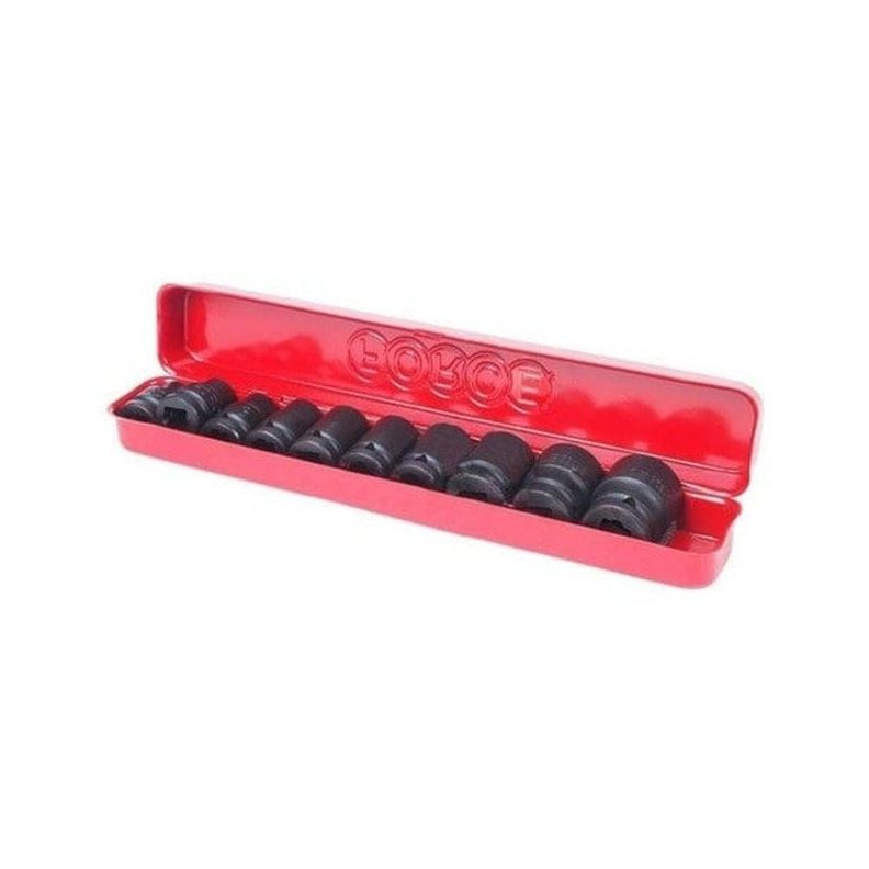 Juego Dados de Impacto Force de 1/2 - 10 Piezas (en mm)-0