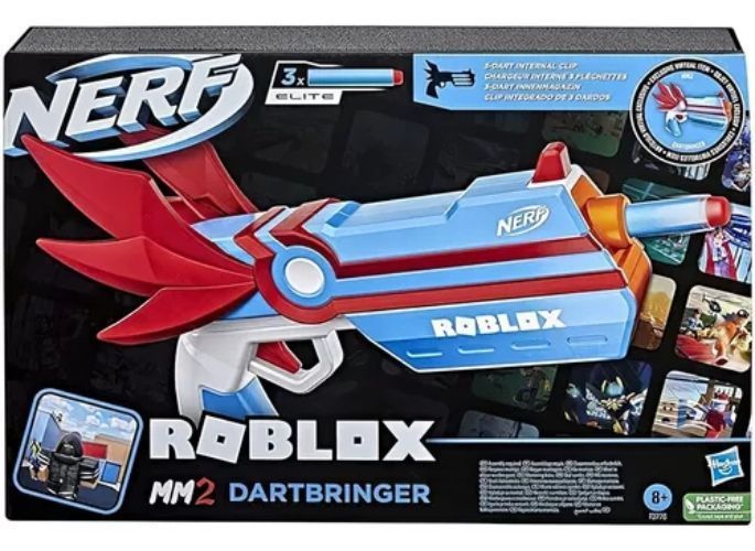 Nerf Lanzador Roblox MM2 Dartbringer-0