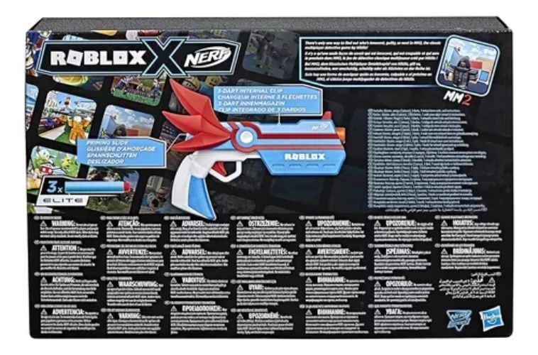 Nerf Lanzador Roblox MM2 Dartbringer-1