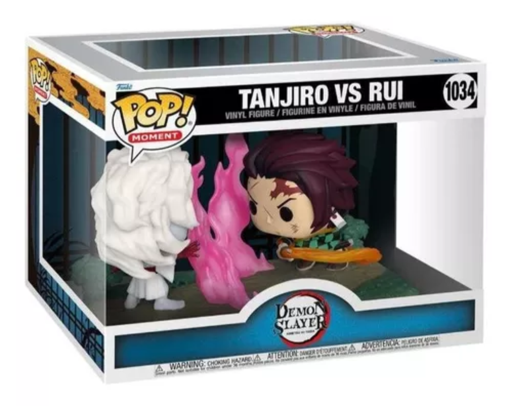 Funko Pop Demon Slayer Tanjiro vs Rui-0