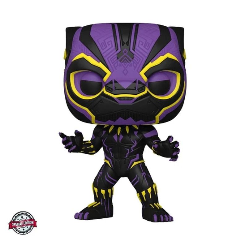 Funko Pop Marvel Black Panther + Polera Talla M-1