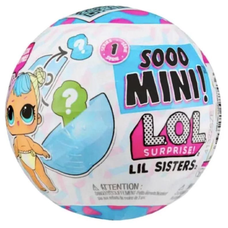 L.O.L. Tots Sooo Mini! Lil Sis Dolls-0