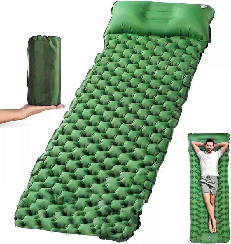 Colchon Inflable Plegable Para Camping Outdoor-3