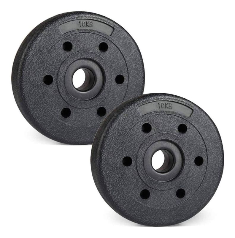Par Discos 10 Kg - 20 Kg En Total-0