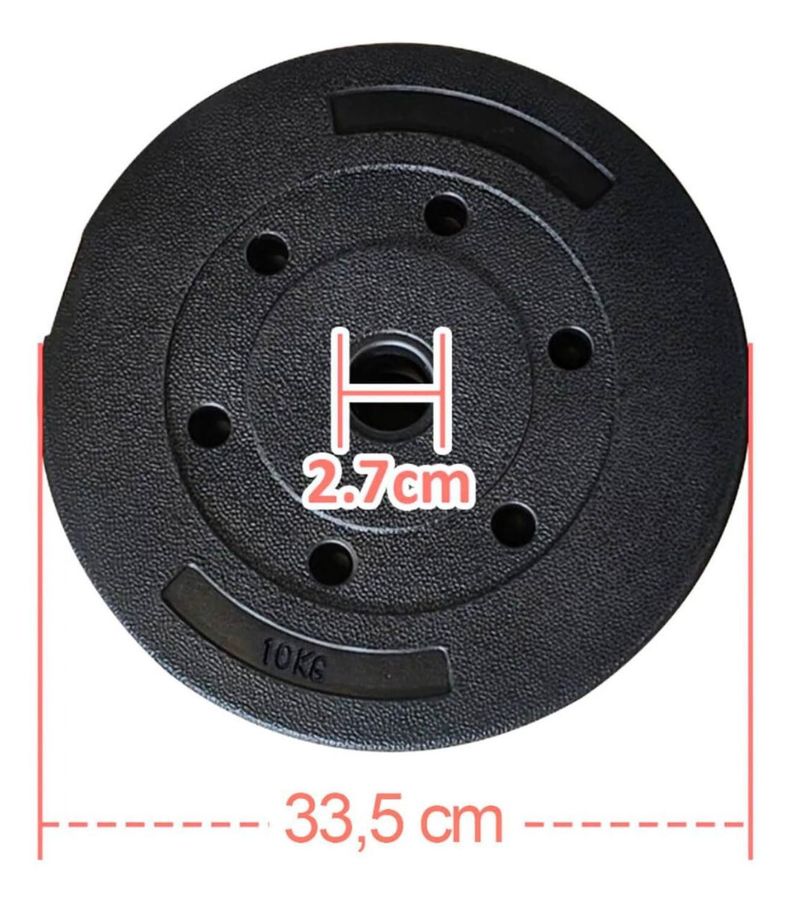 Par Discos 10 Kg - 20 Kg En Total-1